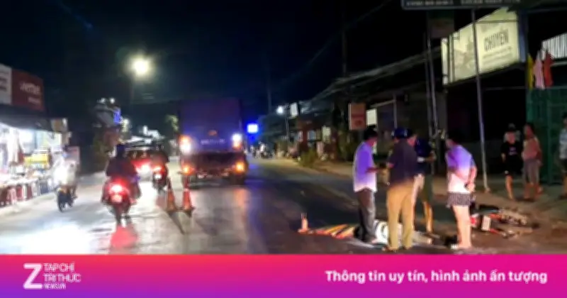 Va chạm với xe chở rác tại Đồng Tháp, người đàn ông đi xe máy tử vong tại chỗ