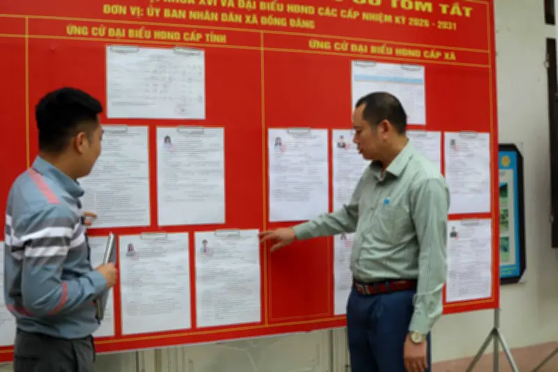 Vai trò nòng cốt của đảng viên trong công tác tuyên truyền bầu cử tại Lạng Sơn