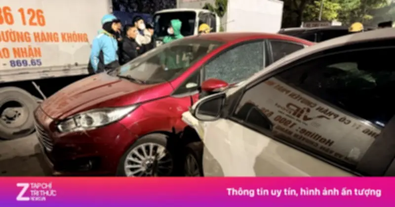 Video Ghi Lại Cảnh Xe Tải Lao Vun Vút, Tông Liên Hoàn Gây Tai Nạn Nghiêm Trọng