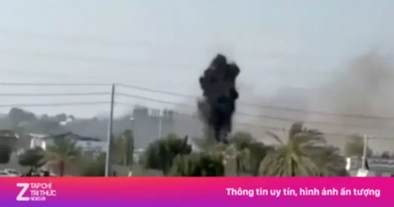 Video ghi lại khoảnh khắc tên lửa Tomahawk đánh trúng trường nữ sinh Iran