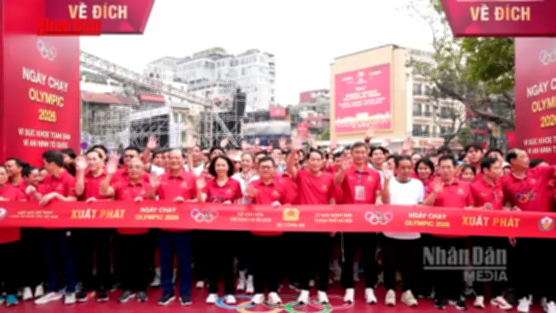 Video Ngày Chạy Olympic 2026: Vì Sức Khỏe Toàn Dân, Vì An Ninh Tổ Quốc