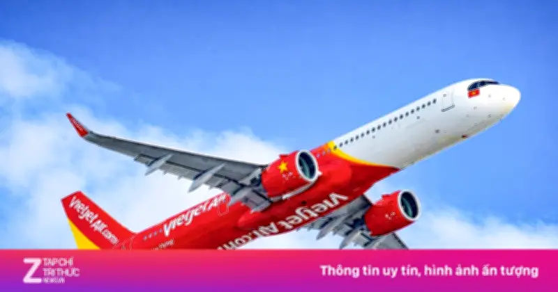 Vietjet tung vé Eco từ 0 đồng, giảm 20% vé Deluxe và quay số nhận vàng