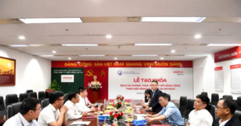 Viettel Tạo Khóa Chứng Thư Số Cho MySign, Thúc Đẩy Chuyển Đổi Số Quốc Gia