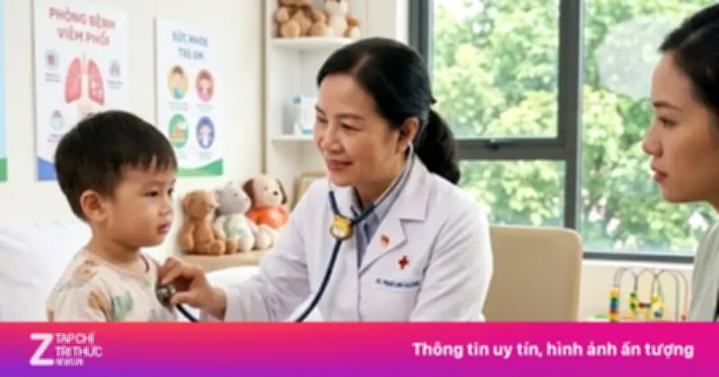 Viêm phổi trẻ em mùa Xuân: Dấu hiệu sớm và hướng dẫn dùng thuốc an toàn