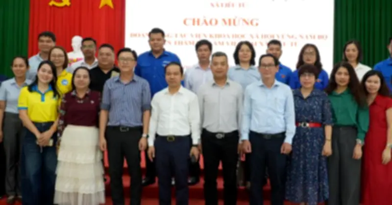 Viện Khoa học xã hội vùng Nam bộ hợp tác với xã Liêu Tú phát triển thương hiệu gạo ST25