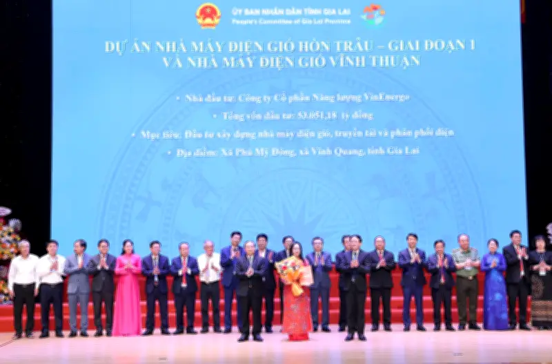 VinEnergo và Gia Lai hợp tác xây dựng cụm nhà máy điện gió quy mô hàng đầu khu vực