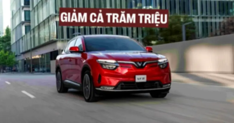 VinFast giảm giá toàn bộ dòng xe, khách hàng tiết kiệm hơn 300 triệu đồng
