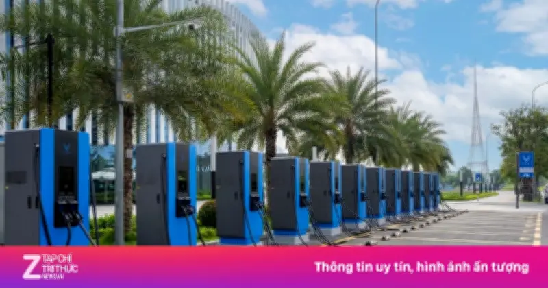 VinFast Và Cuộc Đua Siêu Trạm Sạc Toàn Cầu: Bước Đột Phá Công Nghệ Xe Điện