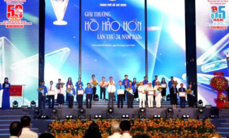 Vinh danh 9 tập thể xuất sắc đạt giải thưởng Hồ Hảo Hớn năm 2026