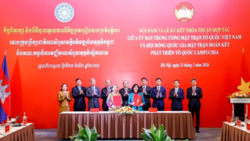 Việt Nam - Campuchia Ký Thỏa Thuận Hợp Tác Chiến Lược Giai Đoạn 2026-2031