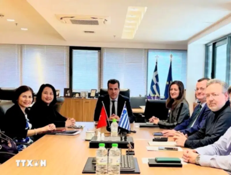Việt Nam - Hy Lạp tăng cường hợp tác trong lĩnh vực lao động và việc làm