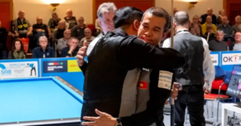 Việt Nam đăng quang vô địch billiards thế giới: Trần Quyết Chiến toàn thắng