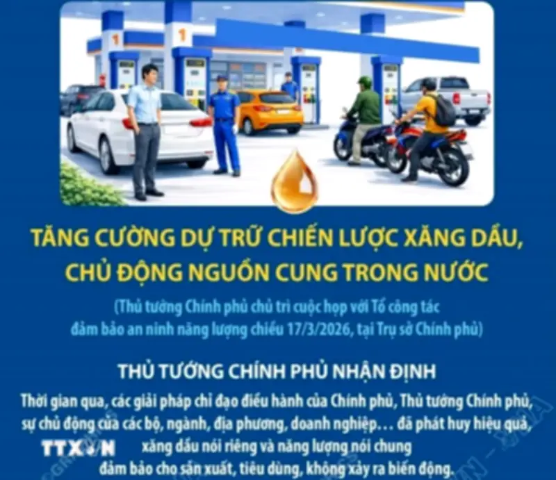 Việt Nam Tăng Cường Dự Trữ Chiến Lược Xăng Dầu, Chủ Động Nguồn Cung Trong Nước