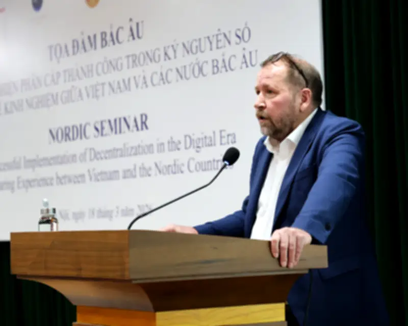 Việt Nam và Bắc Âu chia sẻ kinh nghiệm phân cấp quản trị trong kỷ nguyên số