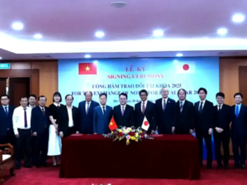 Việt Nam và Nhật Bản ký kết 3 công hàm vay vốn 90 tỷ yên cho dự án xanh và phát triển miền núi