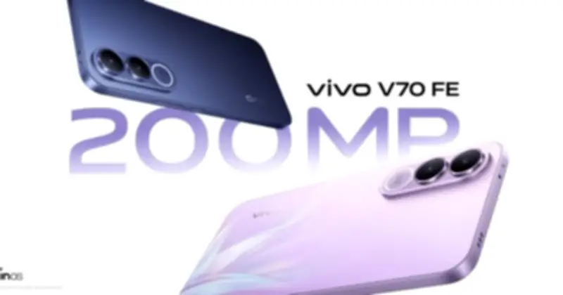 Vivo V70 FE sắp ra mắt tại Việt Nam: Camera 200 MP, pin 7.000mAh và hiệu ứng phát sáng độc đáo