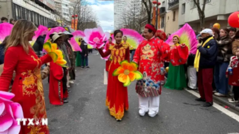 Văn hóa Việt ghi dấu ấn tại lễ diễu hành Tết Âm lịch lớn nhất nước Pháp