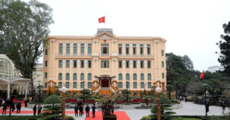 Văn phòng Chủ tịch nước chuyển trụ sở làm việc về địa điểm mới