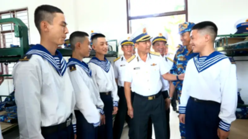 Vùng 1 Hải quân tiếp nhận hơn 1.000 chiến sĩ mới, chuẩn bị kỹ lưỡng cho huấn luyện năm 2026