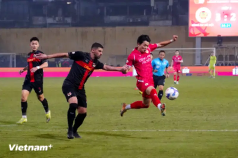 Vòng 16 V-League: Ninh Bình chào lửa, Công An Hà Nội đón đối đầu bảng