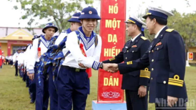 Vùng 3 Hải quân đón quân mới chu đáo, tạo nền tảng vững chắc cho huấn luyện