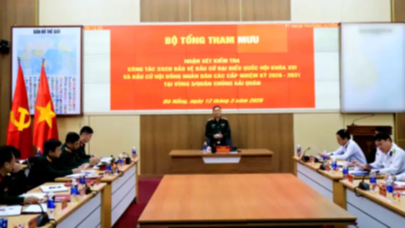 Vùng 3 Hải quân sẵn sàng chiến đấu bảo vệ cuộc bầu cử Quốc hội khóa XVI