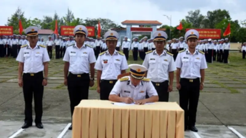 Vùng 5 Hải quân khai mạc huấn luyện chiến sĩ mới tại Tiểu đoàn 563 và 563b