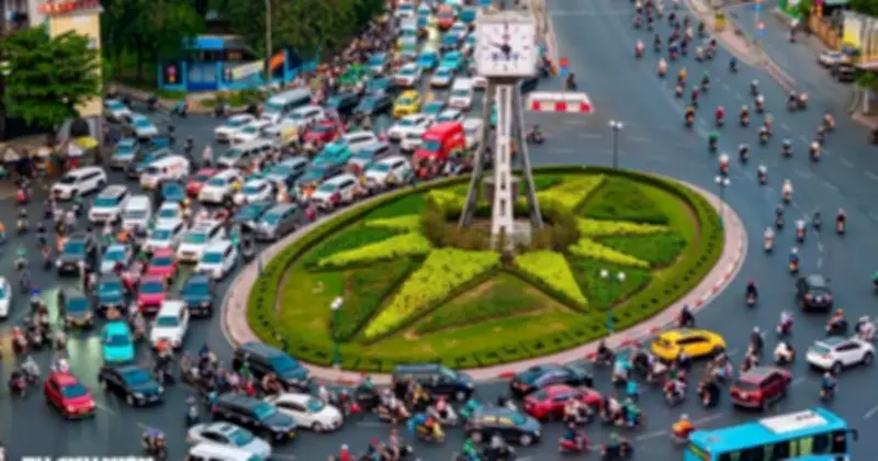 Vòng xoay Điện Biên Phủ: Điểm nóng ùn tắc và kế hoạch tháo dỡ của TP.HCM