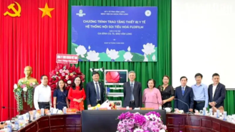 Vĩnh Long Tiếp Nhận Hệ Thống Nội Soi Hiện Đại, Nâng Cao Chất Lượng Khám Chữa Bệnh