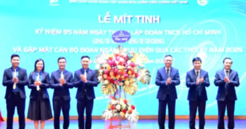 VNPT kỷ niệm 95 năm Đoàn TNCS Hồ Chí Minh, thanh niên tiên phong chuyển đổi số