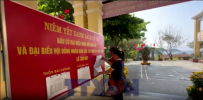 Xã đảo Tân Hiệp sẵn sàng cho ngày bầu cử với công tác chuẩn bị chu đáo