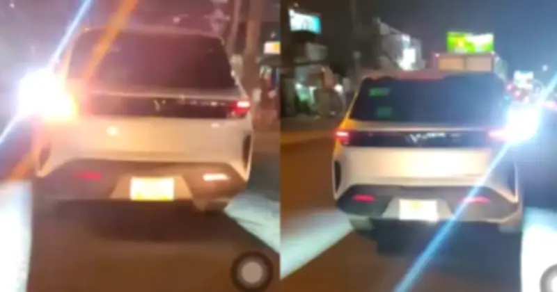 Xử phạt tài xế ô tô gắn đèn lạ gây chói mắt tại TP.HCM