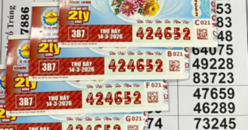 Xổ số miền Nam: Giải độc đắc TPHCM và Hậu Giang tìm thấy chủ nhân may mắn