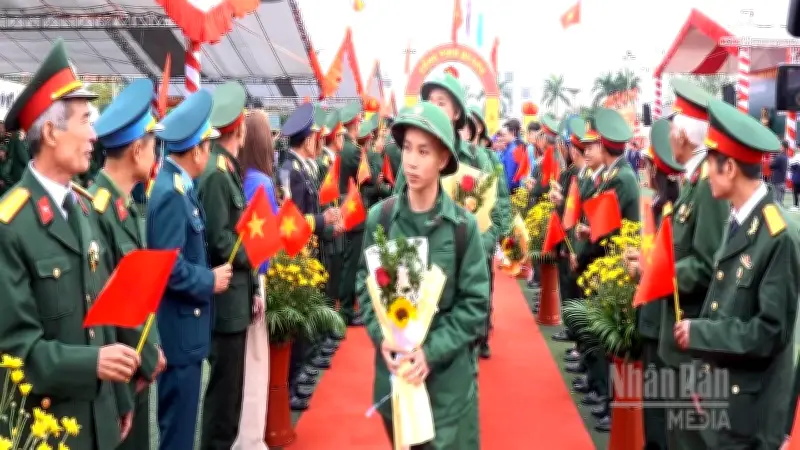 Xã Thanh Oai Đăng Cai Lễ Giao Nhận Quân, Hoàn Thành 100% Chỉ Tiêu Năm 2026