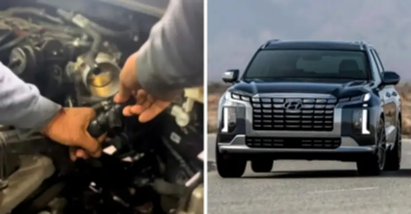 Xe Hyundai Palisade Bốc Khói Nghi Ngút Khi Vào Gara, Chủ Xe Mắc Sai Lầm Nhỏ