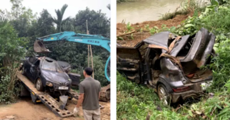 Xe điện VinFast VF 5 bị lũ cuốn sau 6 tháng, tìm thấy cách nhà chủ 1km