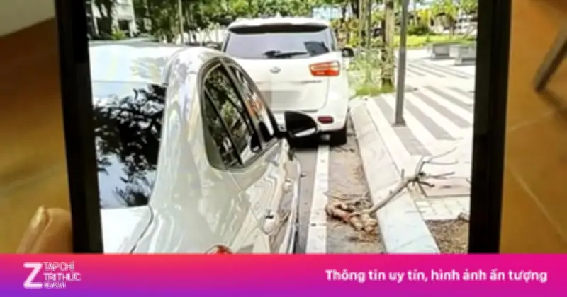 Đỗ xe đúng luật: Khoảng cách 25 cm từ mép vỉa hè hay vạch kẻ đường?