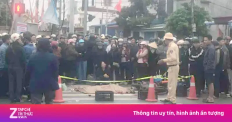 Xe tải tông xe máy điện ở Hải Phòng, bé trai 9 tuổi tử vong thương tâm