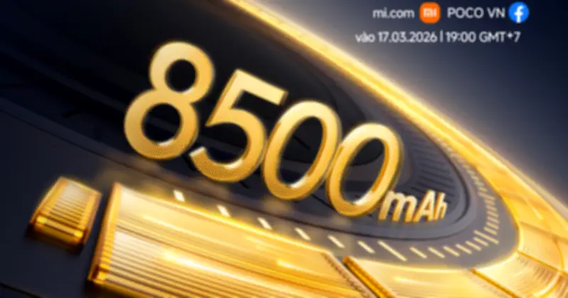 Xiaomi POCO X8 Pro Max ra mắt toàn cầu: Pin 8.500mAh, chip Dimensity 9500s, giá tầm trung