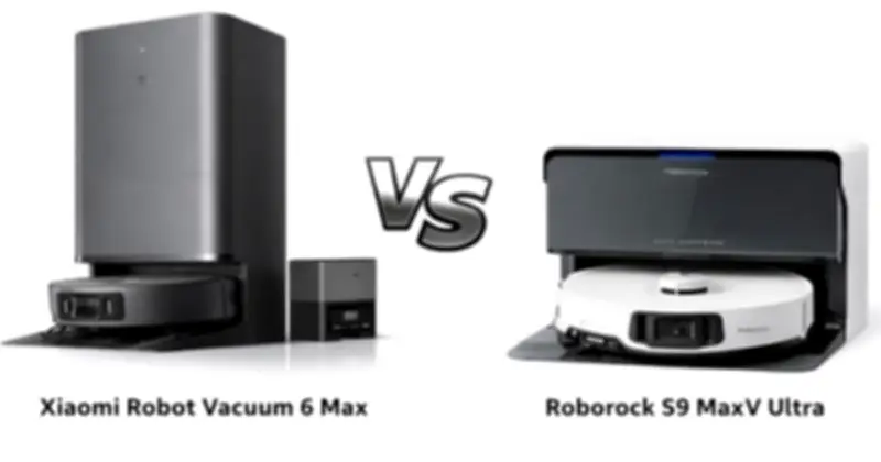 Xiaomi Robot Vacuum 6 Max vs Roborock S9 MaxV Ultra: Cuộc chiến sức mạnh và tự động hóa