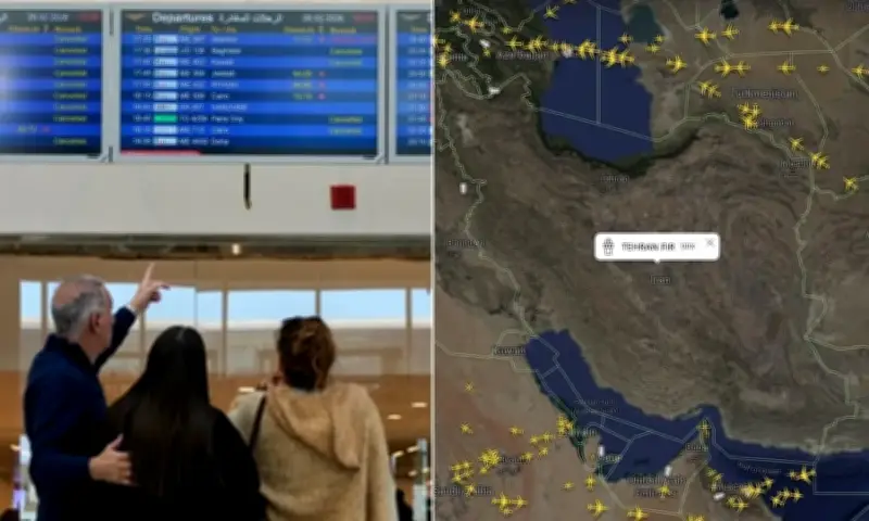 Xung đột Trung Đông gây tê liệt hàng không, nhiều sân bay đóng cửa không phận