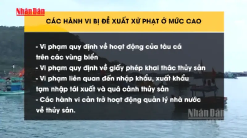 Đề Xuất Phạt 1 Tỷ Đồng Cho Hành Vi Vi Phạm Trong Ngành Thủy Sản