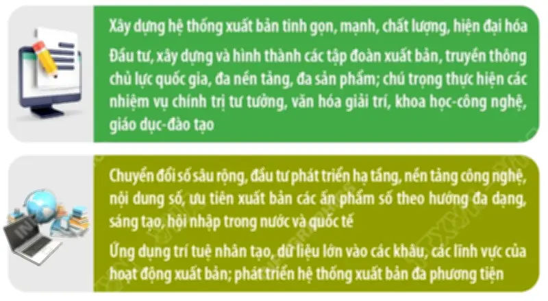 Xây dựng hệ thống xuất bản tinh gọn, mạnh, chất lượng và hiện đại hóa