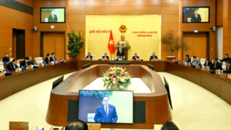 Ủy ban Thường vụ Quốc hội xem xét loạt dự án luật và nghị quyết quan trọng