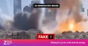 AI tạo video giả mạo chiến tranh Mỹ - Israel - Iran tràn ngập mạng xã hội