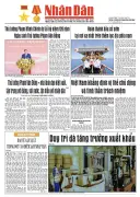 Báo Nhân Dân số 25673: Định hướng phát triển đất nước và đời sống nhân dân