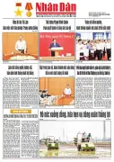Báo Nhân Dân số 25675: Đẩy mạnh công nghiệp hóa, hiện đại hóa đất nước