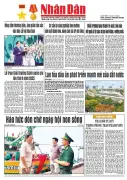 Báo Nhân Dân số 25680: Đưa tin về các vấn đề chính trị, kinh tế và xã hội nổi bật