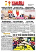 Báo Nhân Dân số 25681: Tin tức tổng hợp về chính trị, kinh tế, xã hội Việt Nam