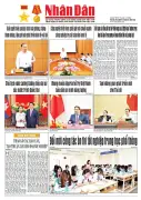 Báo Nhân Dân Số 25690: Tin tức nổi bật về chính sách, kinh tế và xã hội Việt Nam